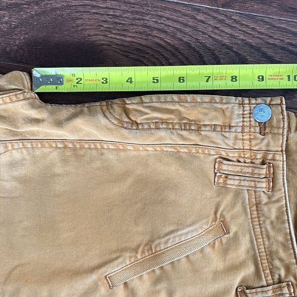 Anthropologie Pilcro The Yaya Crop Flare Pants by Pilcro in Bronze Size 27 - Picture 8 of 10